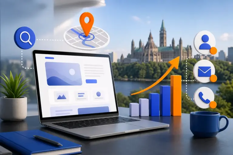 Local SEO and web design working together to generate leads for Ottawa businesses